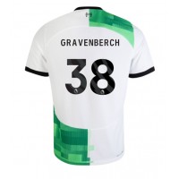 Liverpool Ryan Gravenberch #38 Udebanetrøje 2023-24 Kortærmet